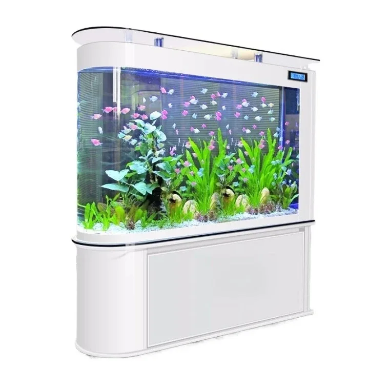 Aquarium Fish Long - Balık tankı akvaryumu oturma odası büyük