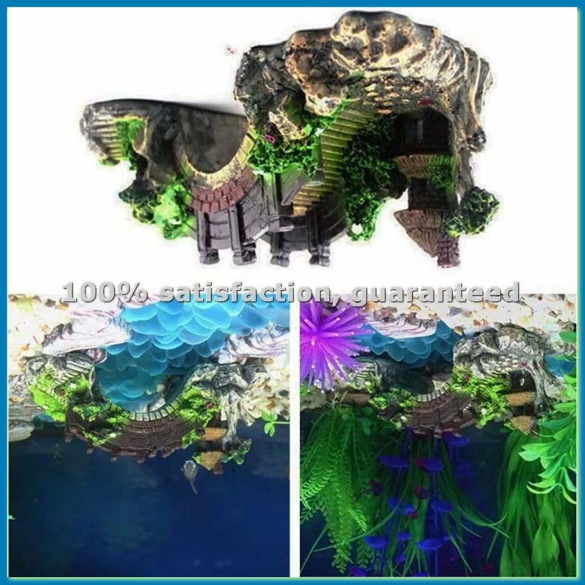 Aquarium Fish Bridge - Balık Tankı Reçine Dekorasyonu Reçine Süsü,