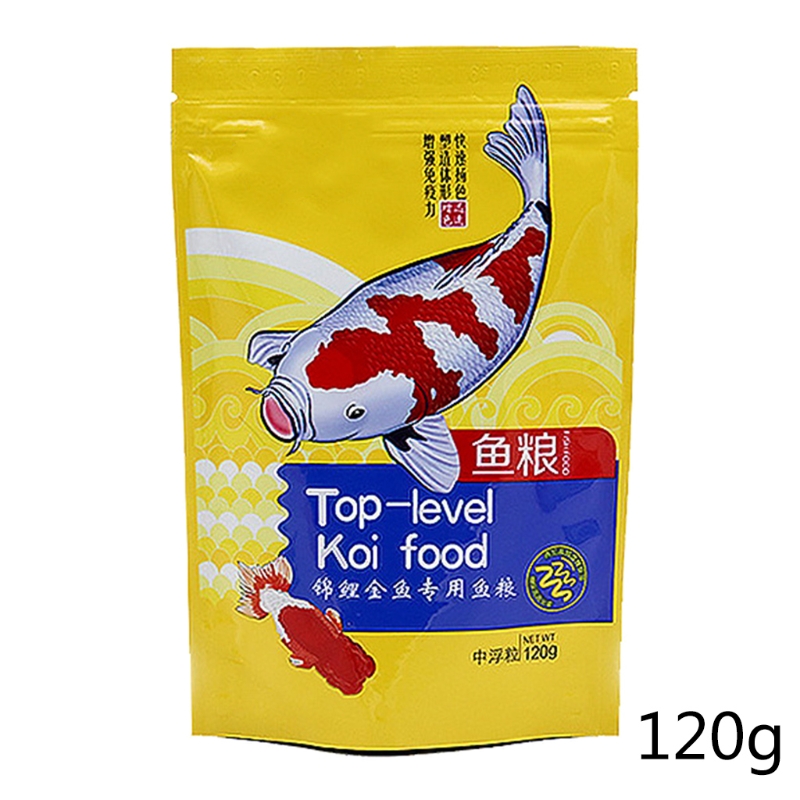 Fish Food Flake - 120g balık yemi pelet Koi ve