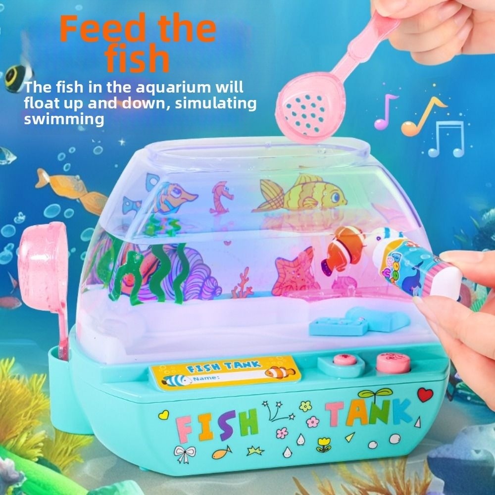 Aquarium Fish Electric - Yaratıcı Yapay Akvaryum Oyuncak Karikatür Müzik