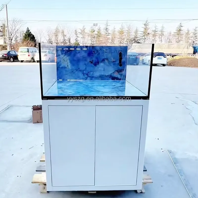 Aquarium Fish Restaurant - 2.6 Fit Kare Dikdörtgen Cam Akvaryum