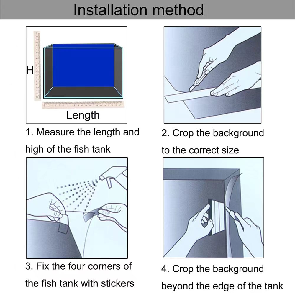 Akvaryum için arka plan 3d Eti - Aquarium Fish Poster incelemesi ve fiyatı
