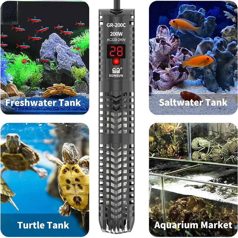 Akvaryumlar Dalgıç Isıtıcı Ekr - Aquarium Thermometer incelemesi ve fiyatı