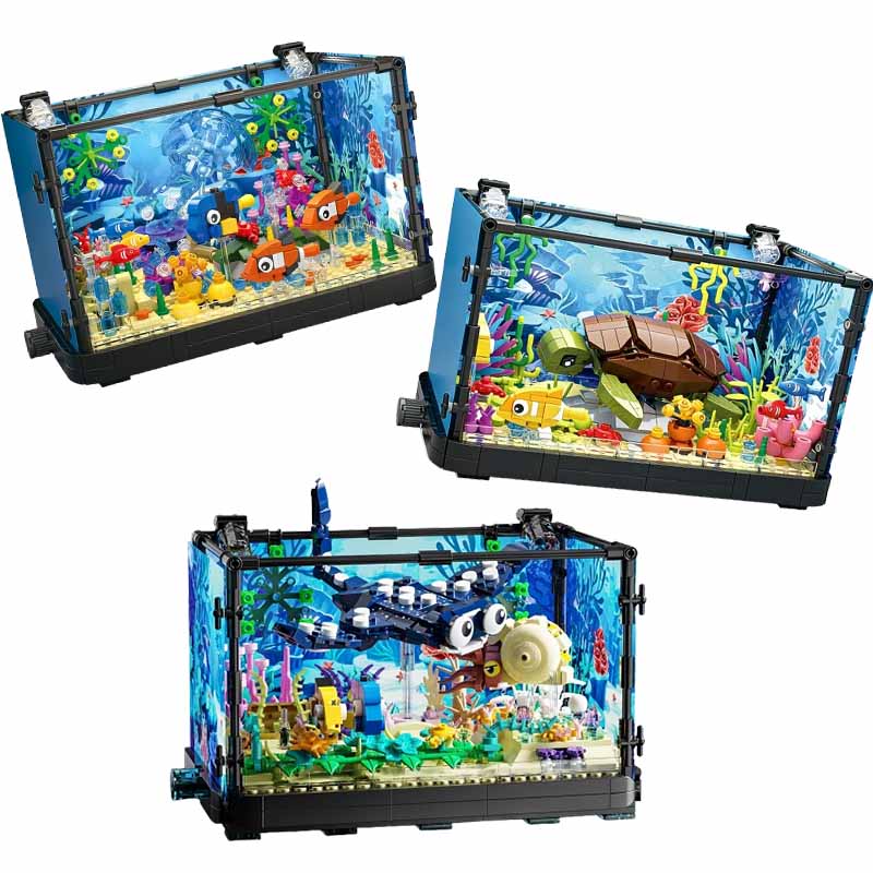 Işıklı Balık Tankı Yapı Taşı S - Aquarium Fish Game incelemesi ve fiyatı