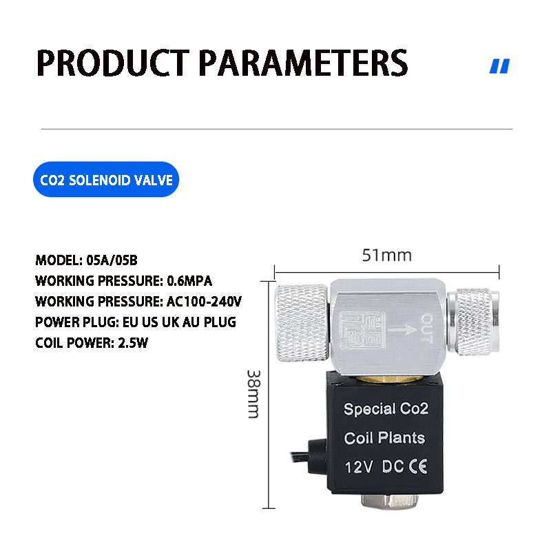 ZRDR Akvaryum Co2 Solenoid Val - Aquarium Fish Electric incelemesi ve fiyatı
