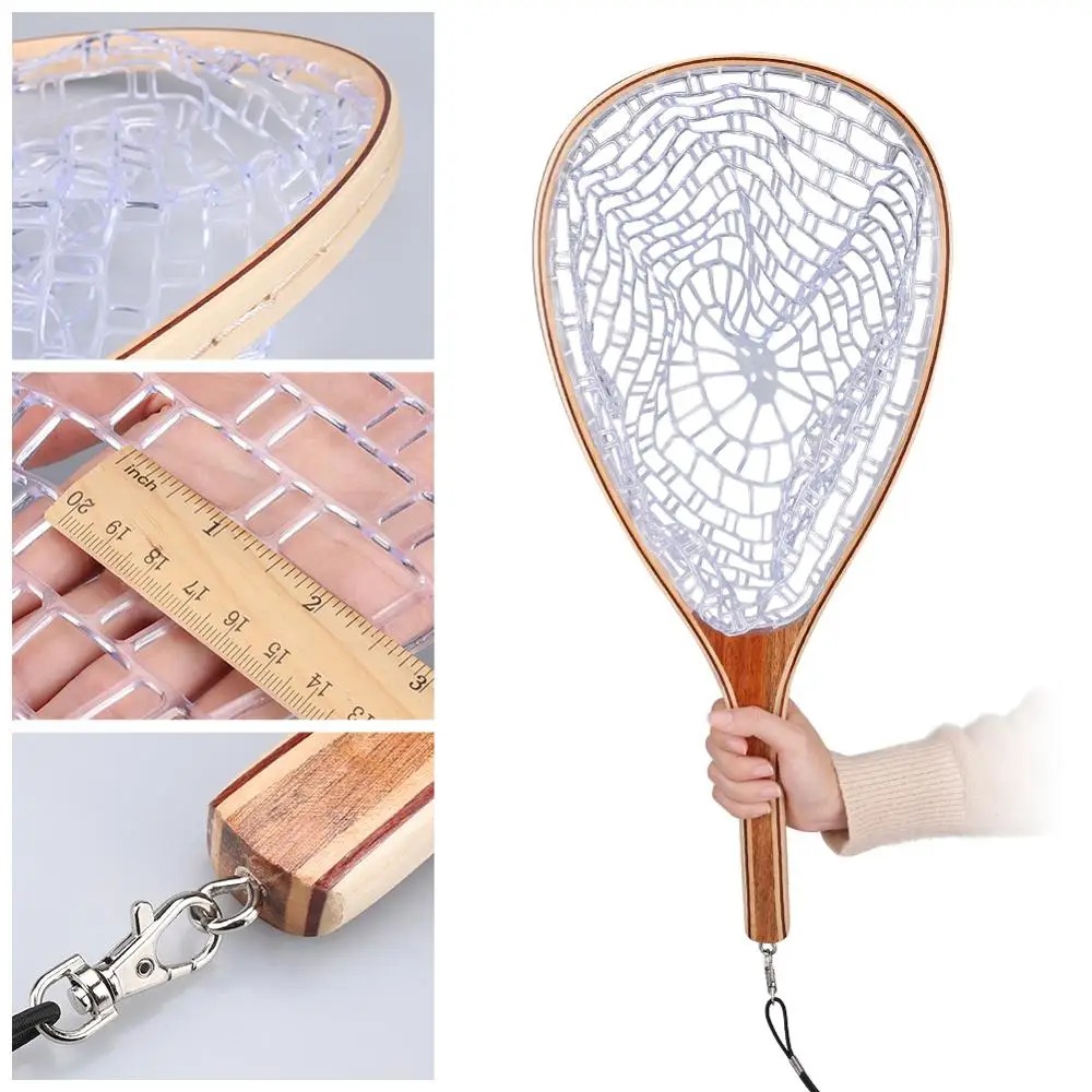 Şeffaf Kauçuk Fileli Ahşap Sap - Fish Net Handle incelemesi ve fiyatı