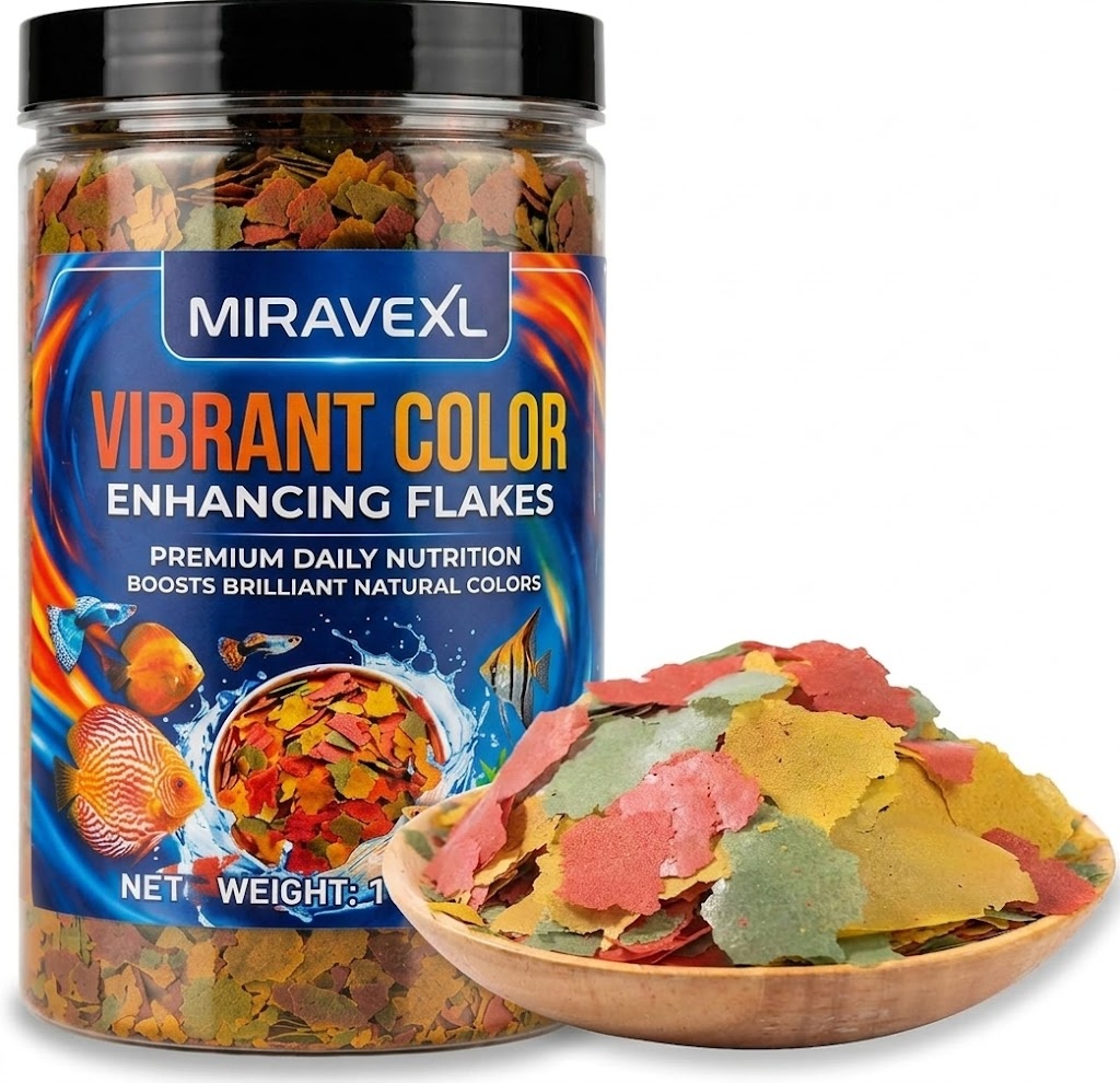 MIRAVEXL Canlı Renk Arttırıcı  - Fish Food Flake incelemesi ve fiyatı