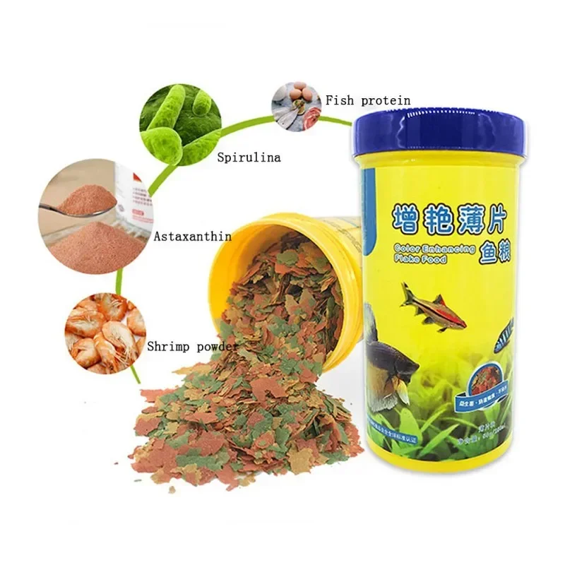 Balık Yemi Boyama ve Parlatıcı - Fish Food Flake incelemesi ve fiyatı