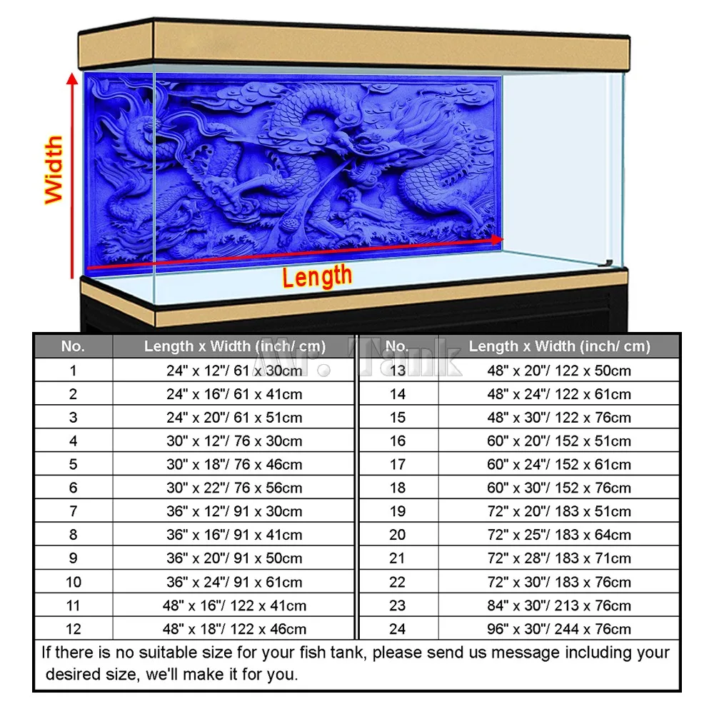 Özel boyut akvaryum arka plan  - Aquarium Fish Poster incelemesi ve fiyatı