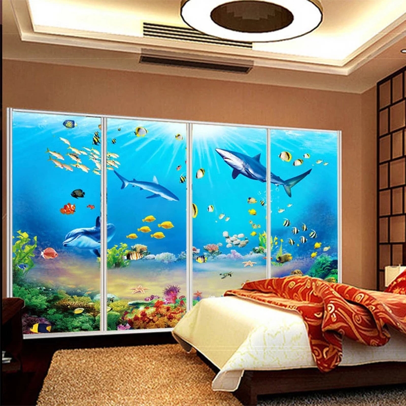 Özelleştirilmiş Duvar Kağıdı H - Aquarium Fish Restaurant incelemesi ve fiyatı