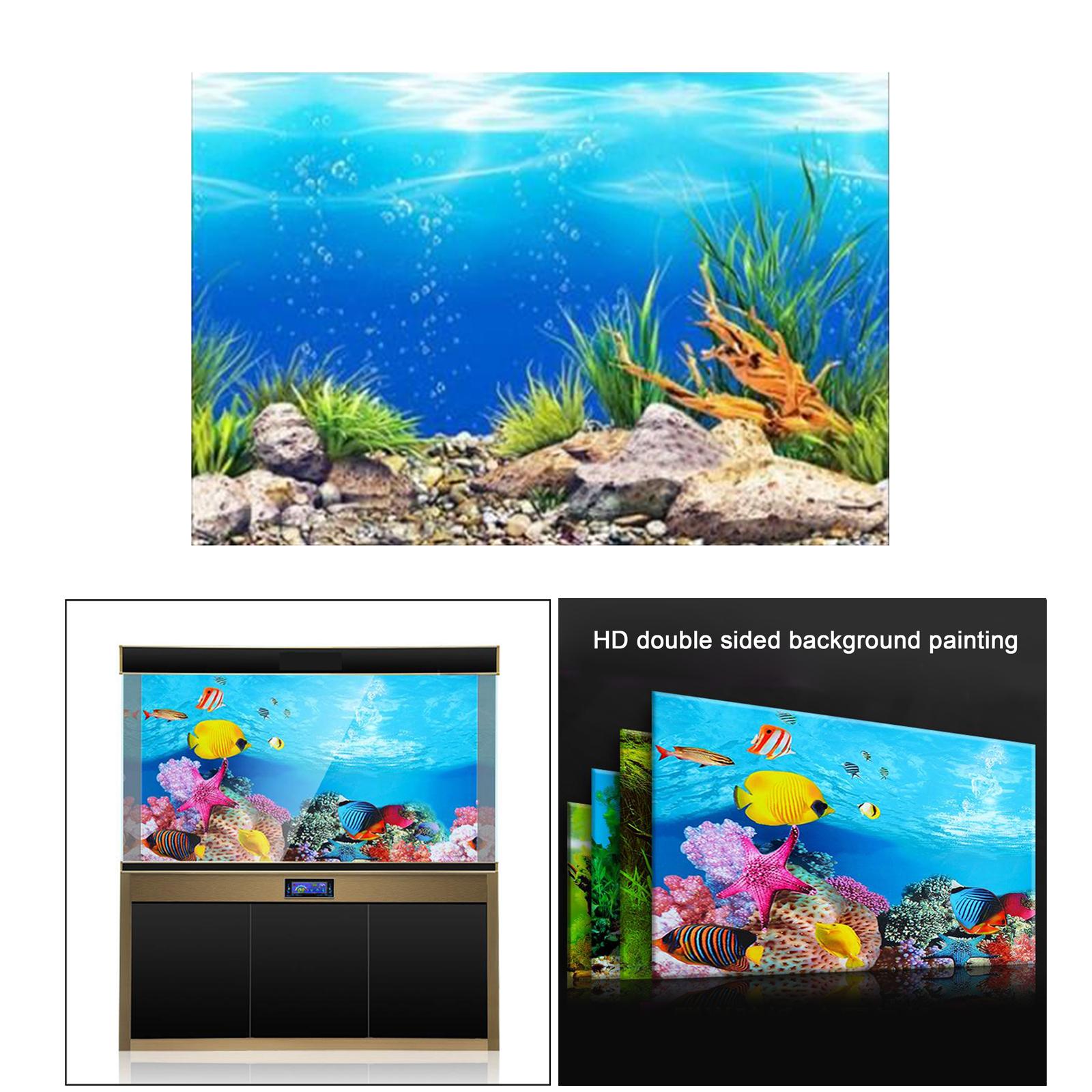 3D Efektli Akvaryum Arka Plan  - Aquarium Fish Poster incelemesi ve fiyatı