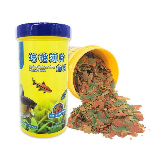 40g Balık Yemi Boyası ve Parla - Fish Food Flake incelemesi ve fiyatı