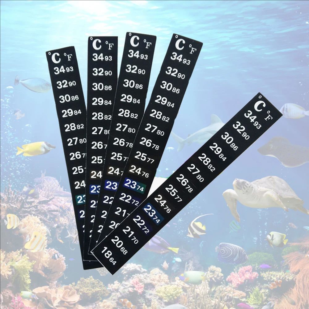 5 adet/10 adet akvaryum balık  - Aquarium Thermometer incelemesi ve fiyatı