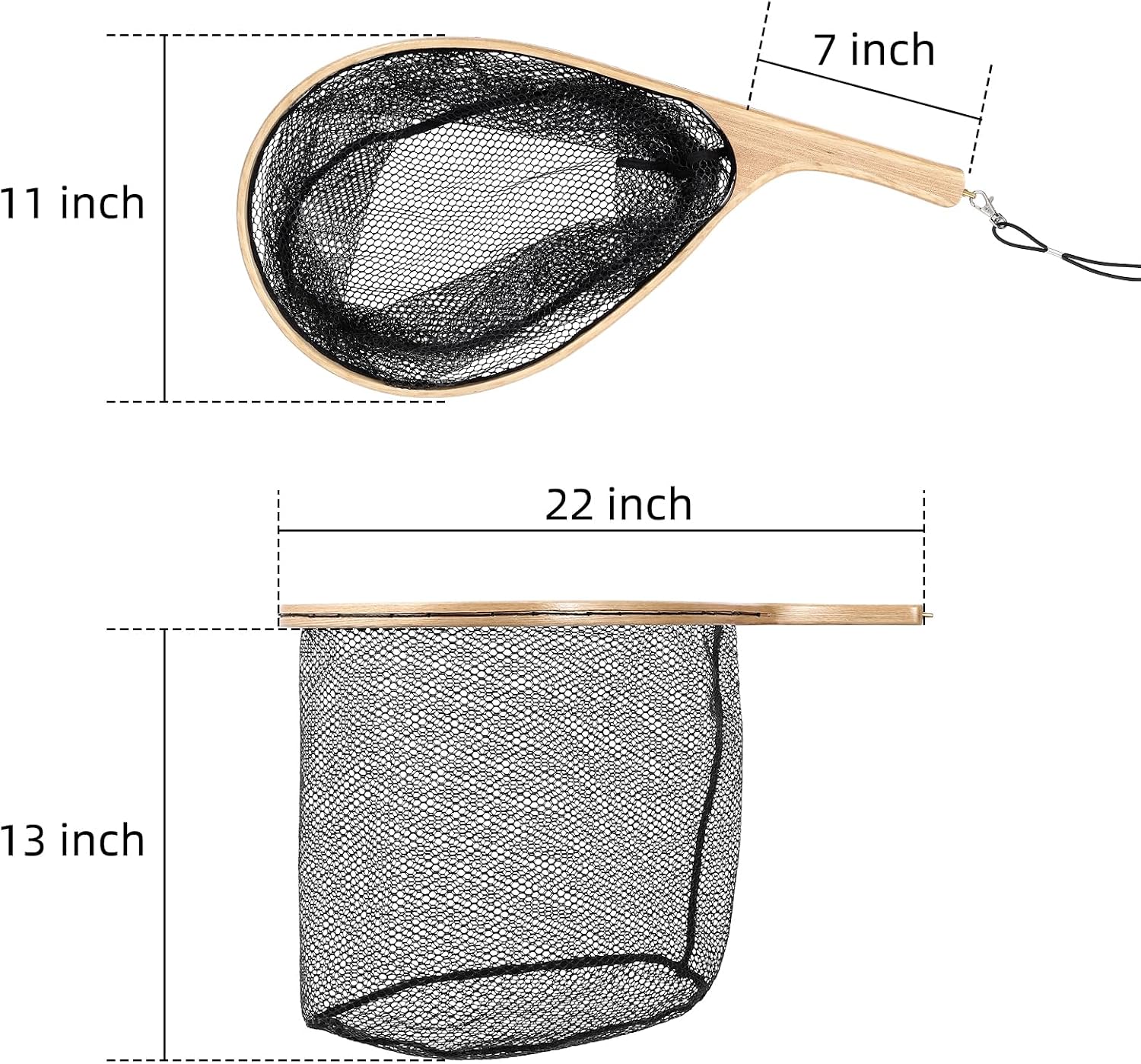 Ahşap Saplı Süper Hafif Balık  - Fish Net Handle incelemesi ve fiyatı