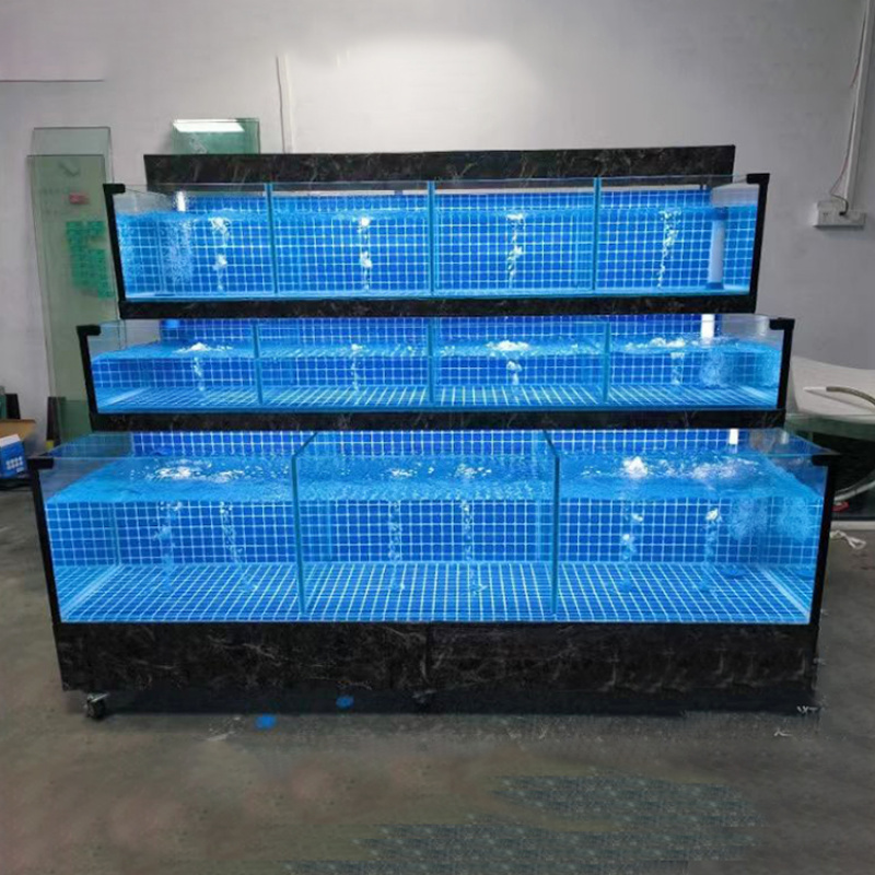 Çin Fabrikası Ticari Cam Akvar - Aquarium Fish Restaurant incelemesi ve fiyatı