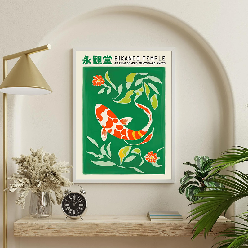 Japonya Estetik Balık Posteri  - Aquarium Fish Poster incelemesi ve fiyatı