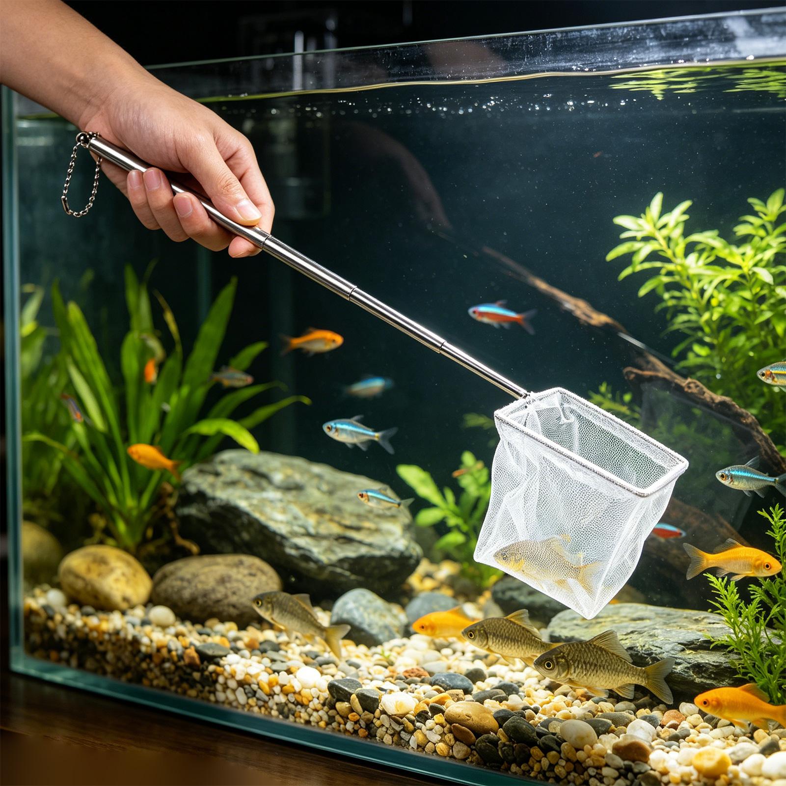 2 adet küçük balık ağı telesko - Fish Net Handle incelemesi ve fiyatı