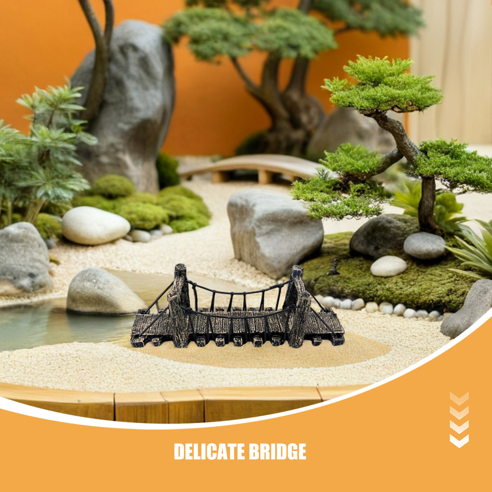 2 Adet Bahçe Peyzaj Dekorasyon - Aquarium Fish Bridge incelemesi ve fiyatı